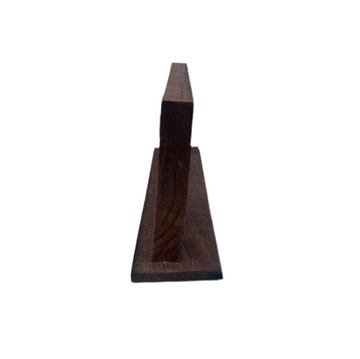 USS New Jersey (BB-62) Handcrafted Teak Clock - 0