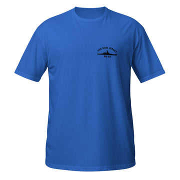 Battleship New Jersey Crest T-Shirt (Royal Blue) - 0