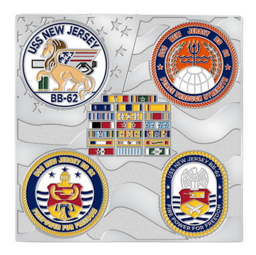Battleship New Jersey Challenge Coin