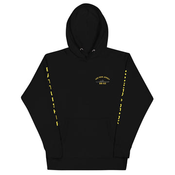 USS New Jersey BB-62 - Manned & Ready Hoodie (Black)