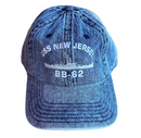 USS New Jersey BB-62 – Denim Dad Cap-1