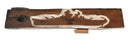 WW II Teak Sculpture ( 2.4ft ) Carved Battleship Silhouette-20