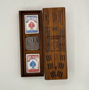 Battleship New Jersey BB-62 Modern Teak: Cribbage Game-3
