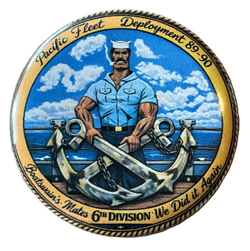 6th Division Magnet Bottle Opener