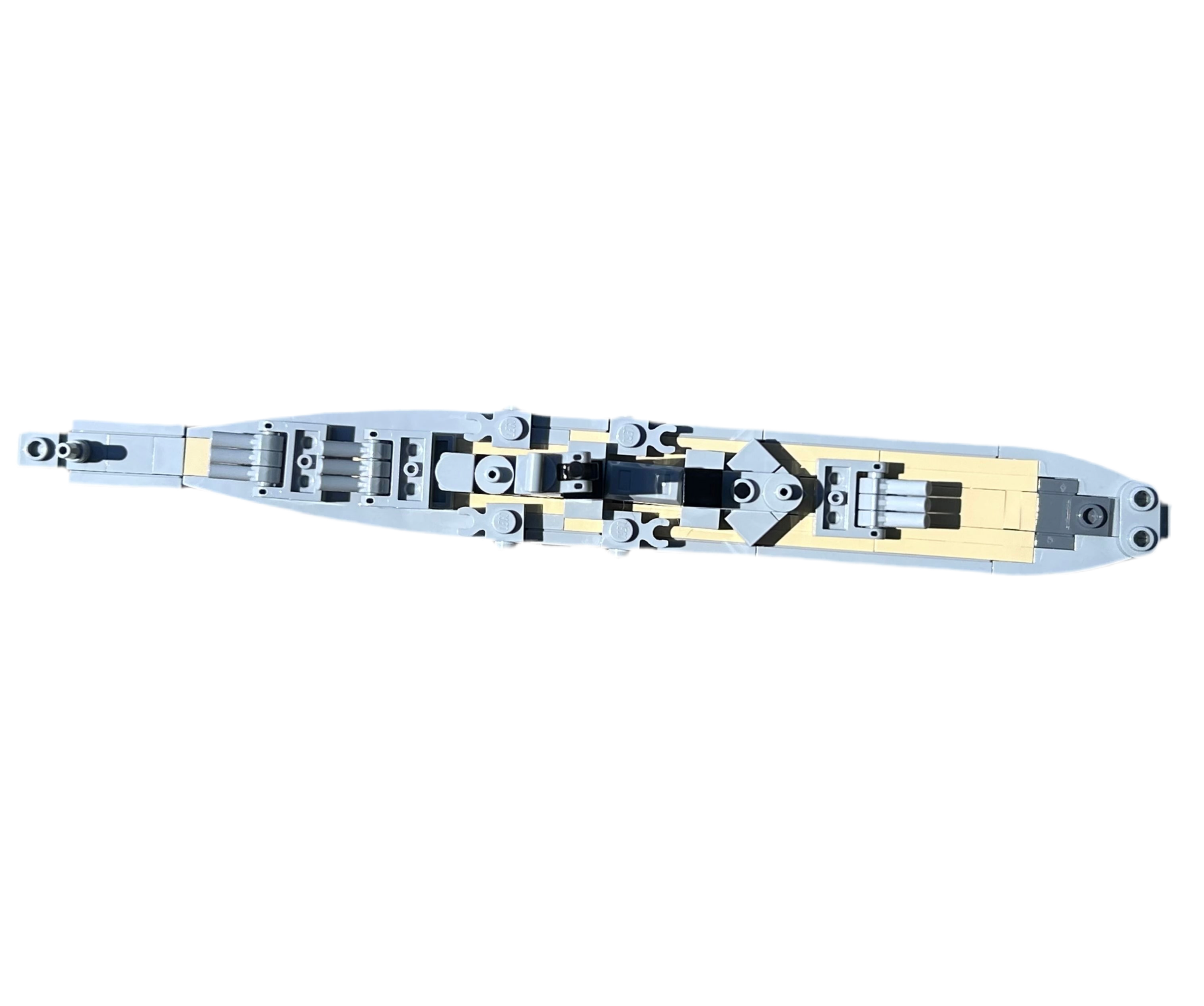 Limited Edition | USS New Jersey Kit (171) Genuine Lego Elements