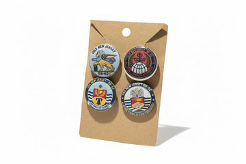 USS New Jersey BB-62 Mini Pin Collection — 4-Pack Heritage Set