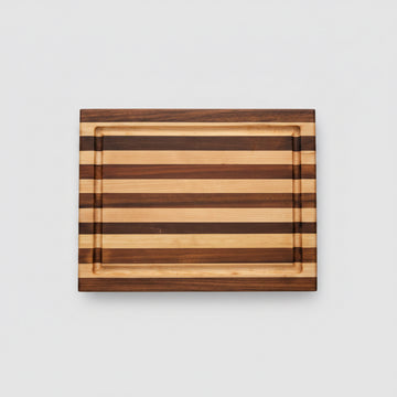USS New Jersey Teak Heritage Cutting Board – Handcrafted from Historic Battleship Teak