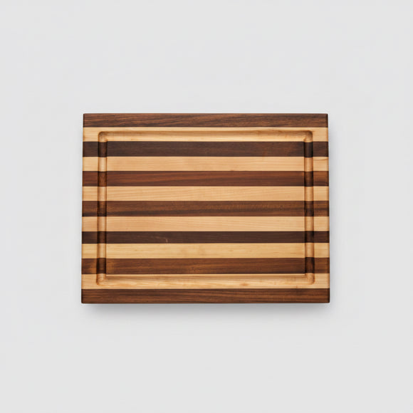 USS New Jersey Teak Heritage Cutting Board – Handcrafted from Historic Battleship Teak
