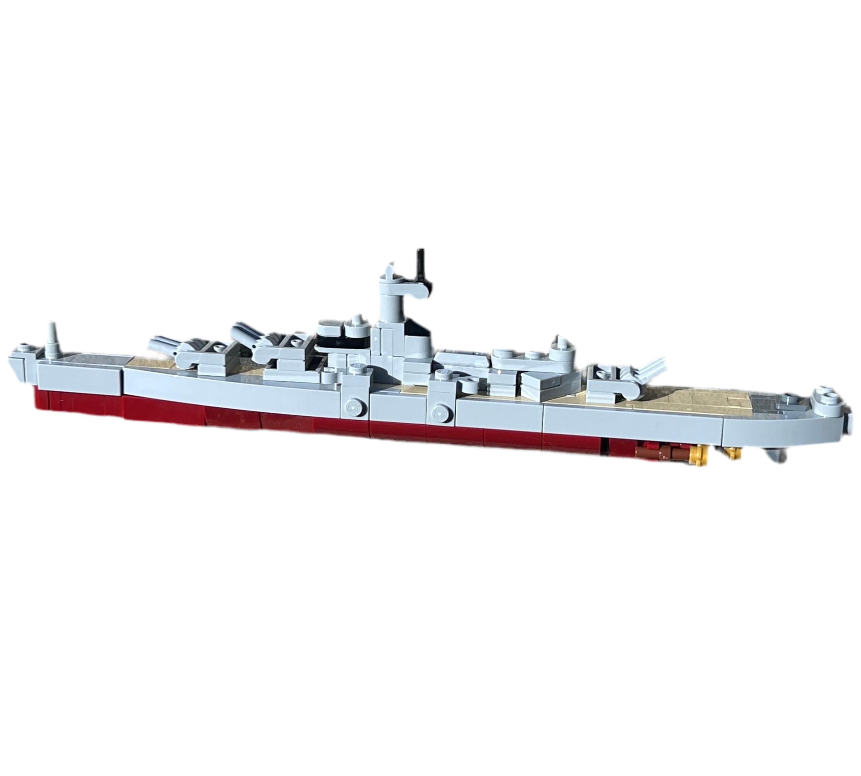 Limited Edition | USS New Jersey Kit (171) Genuine Lego Elements