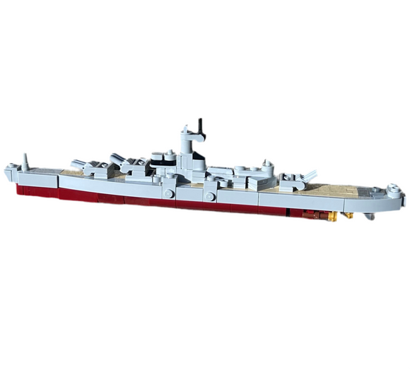 Limited Edition | USS New Jersey Kit (169) Genuine Lego Elements