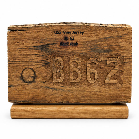 BB62 Teak Display (1 Plug)