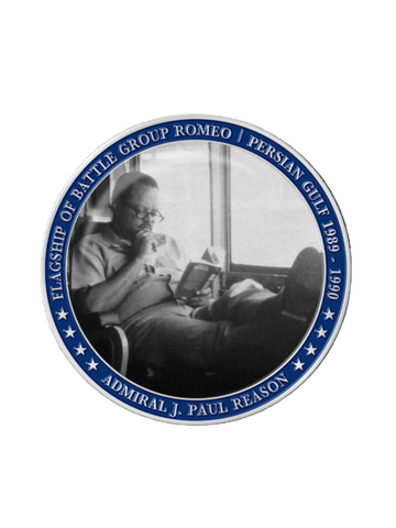 Admiral J. Paul Reason Challenge Coin - Persian Gulf 1989-1990 (Limited Edition)