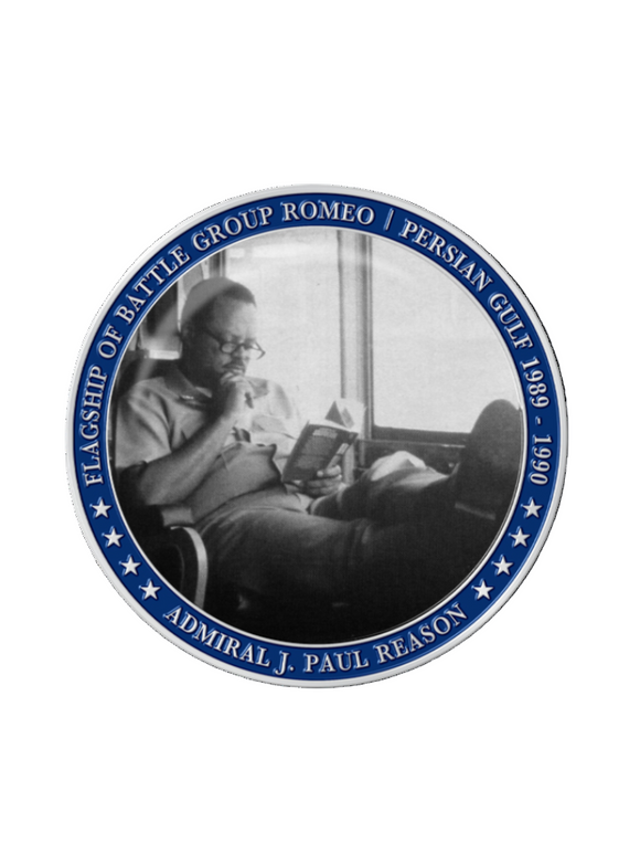 Admiral J. Paul Reason Challenge Coin - Persian Gulf 1989-1990 (Limited Edition)