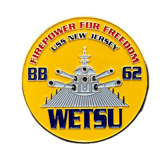WETSU/Manned & Ready Battle Flag Challenge Coin