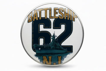 Battleship 62 Magnet & Bottle Opener – BB-62 Souvenir Design