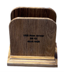 USS New Jersey Teak Deck Napkin Holder-1