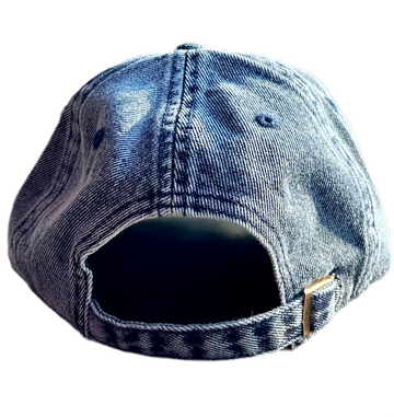 USS New Jersey BB-62 – Denim Dad Cap - 0