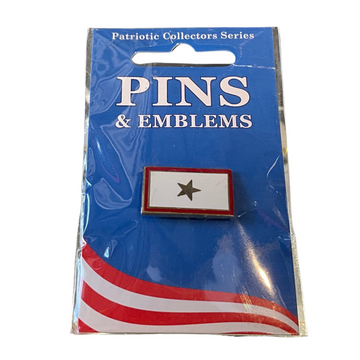 Gold Service Star Pin
