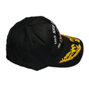 USS New Jersey Firepower for Freedom Hat - Black / White w/ Admiral Scramble-2