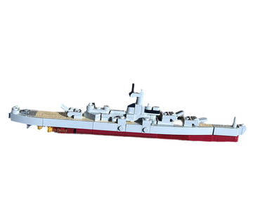 Limited Edition | USS New Jersey Kit (169) Genuine Lego Elements - 0
