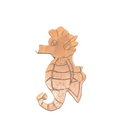 USS New Jersey Teak Seahorse Puzzle-1