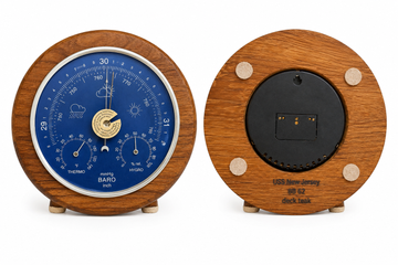 USS New Jersey BB-62 Teak Weather Station