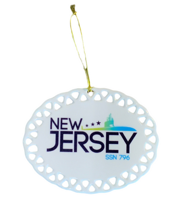 SSN 796 Glass Ornament