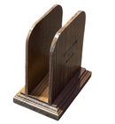 USS New Jersey Teak Deck Napkin Holder-2