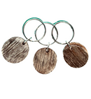 Authentic Battleship New Jersey Teak Key Chain (Cert. of Authenticity)-4