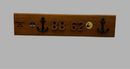 Battleship New Jersey BB-62 Modern Teak with Two Anchor Hooks-7