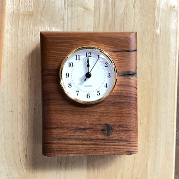 Teak Clock