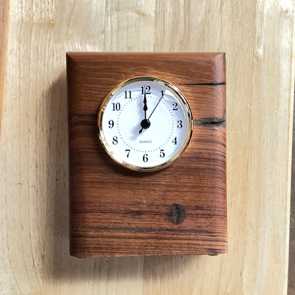 Teak Clock