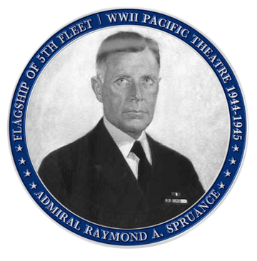 Admiral Raymond A. Spruance Challenge Coin - Flagship of 5th Fleet | WWII Pacific Theatre 1944–1945 (Limited Edition)