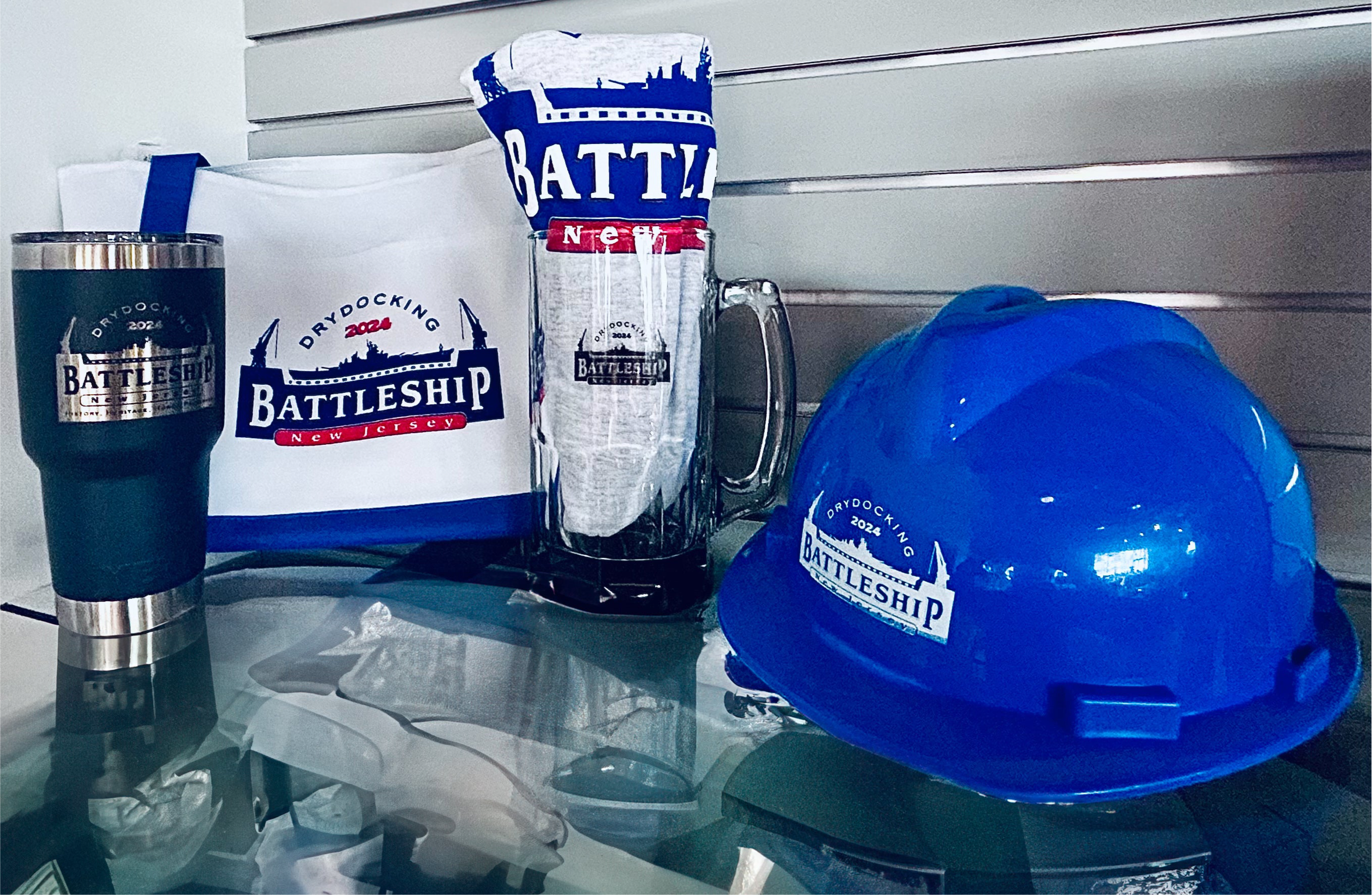 Dry Dock Bundle: YETI, Hard Hat, Beer Stein, T-Shirt & Tote Bag - $99.90