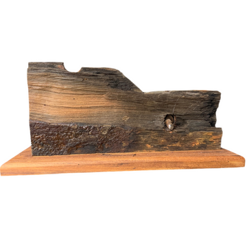 USS New Jersey WW II Teak with Loose Lips Graphic (1.8 ft) - 0