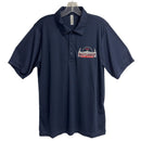Battleship Dry Dock Logo Men's Zone Performance Short Sleeve Polo-1
