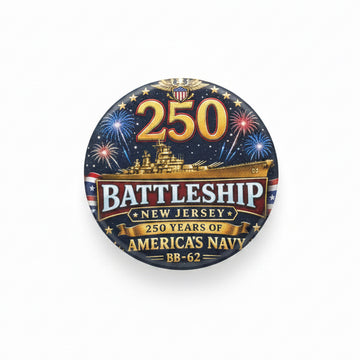 Battleship New Jersey America250 Magnet Bottle Opener – BB-62 Commemorative