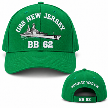 Eagles Battleship New Jersey Eagles Green Sunday Watch hat