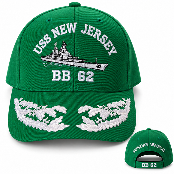 Eagles Battleship New Jersey gear Eagles Green Sunday Watch hat
