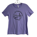 Battleship The Original Jersey Girl (Purple Graphic T-Shirt)-1