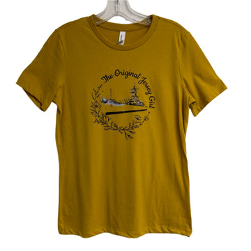 Battleship The Original Jersey Girl (Yellow Graphic T-Shirt)
