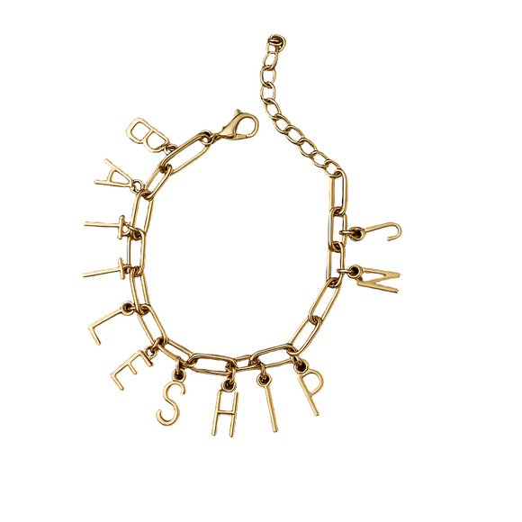 Battleship NJ Chain-Link Charm Bracelet – Handmade Exclusive