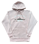 USS New Jersey BB-62 - Manned & Ready Hoodie (Team Pink)-1