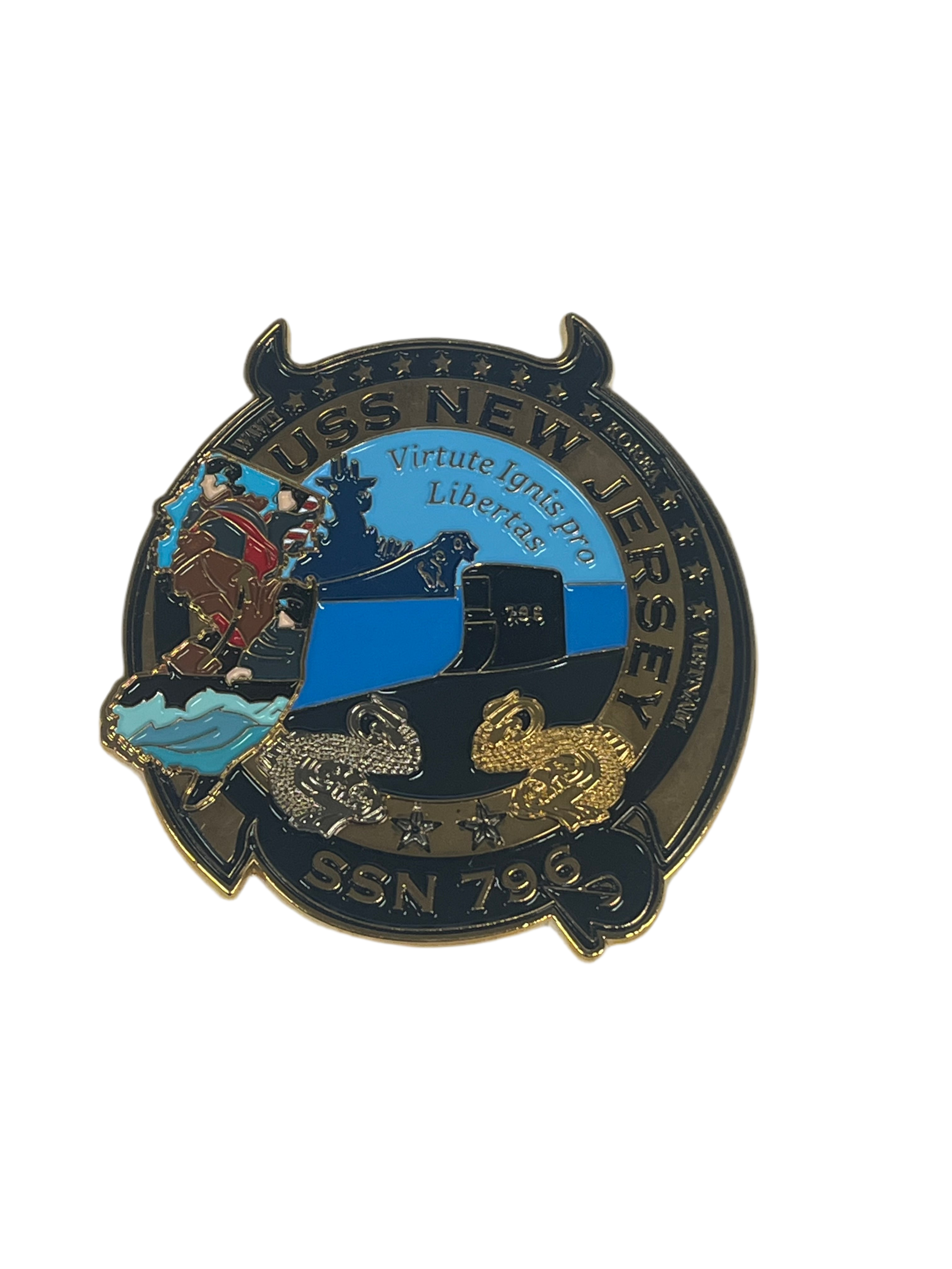 SSN796 Challenge Coin