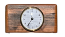 USS New Jersey (BB-62) Handcrafted 7x4 Teak Clock-1