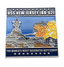 Battleship New Jersey Challenge Coin-2