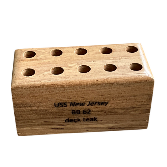 BB 62 Mini Teak Mini Pen Holder