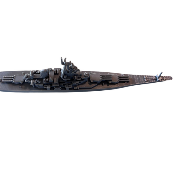 3D-printed Battleship New Jersey BB62 Model