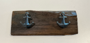 Battleship New Jersey BB-62 Modern Teak with Two Anchor Hooks-4