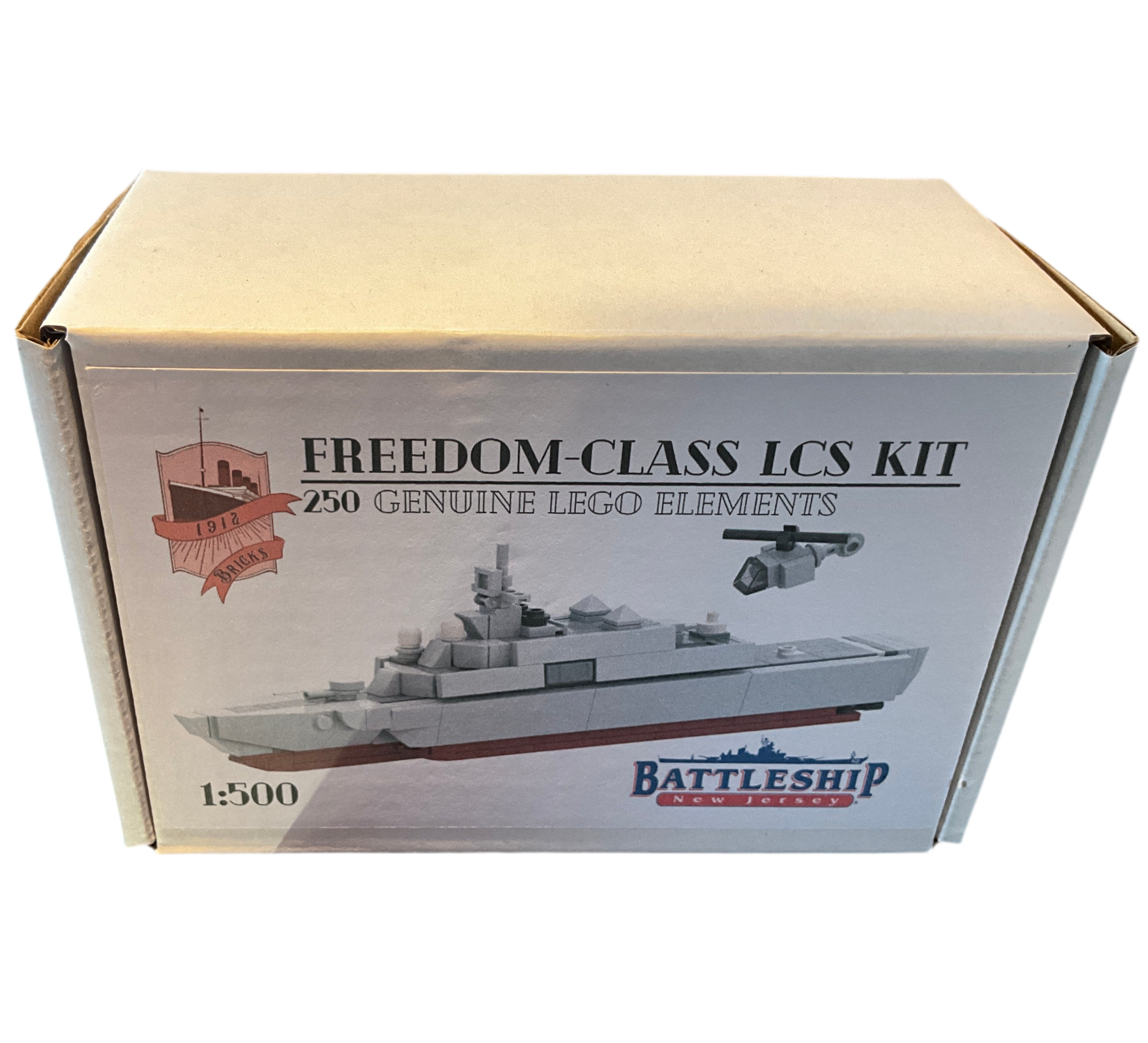 Limited Edition | USS New Jersey Freedom- Class LCS Kit 250 Genuine Lego Elements